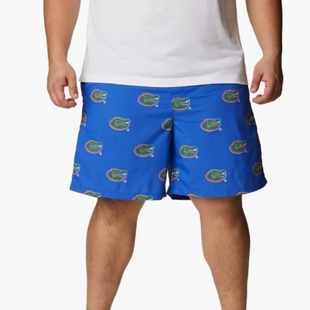 Florida Gators Columbia Men's CLG Backcast Ii Printed Short, 6X